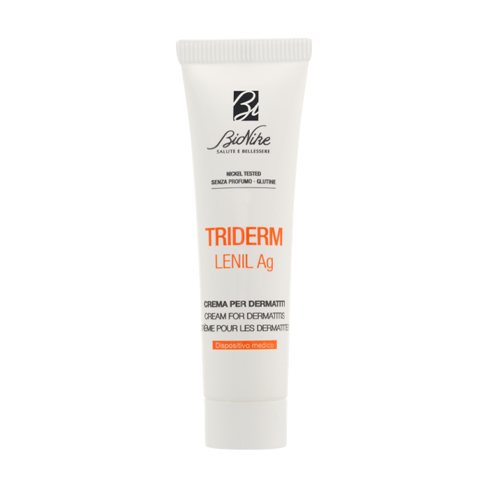 Крем для тіла BioNike Triderm Lenil Ag Cream For Dermatitis від дерматиту, 30 мл